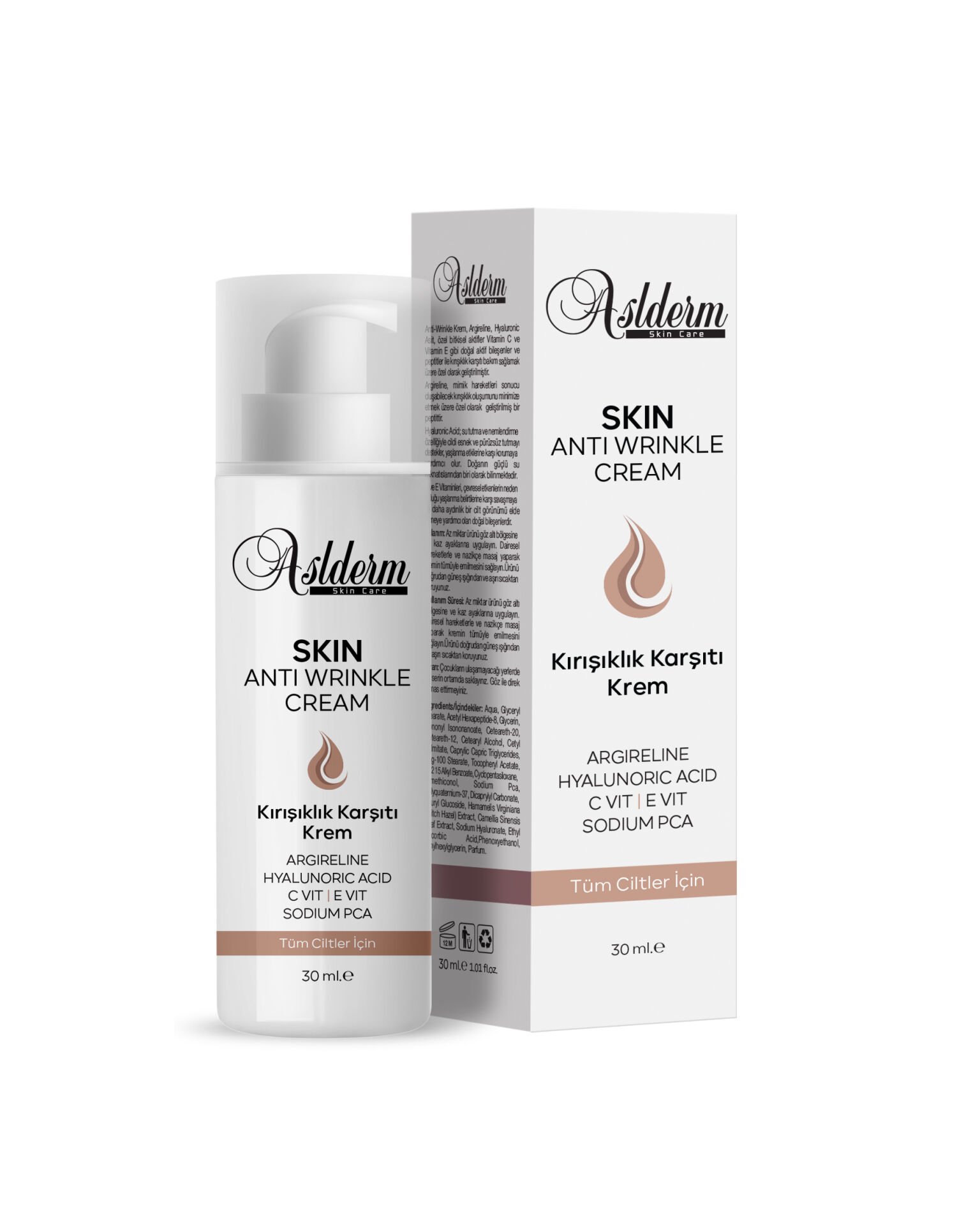 ASLDERM ANTİ-WRİNKLE KREM