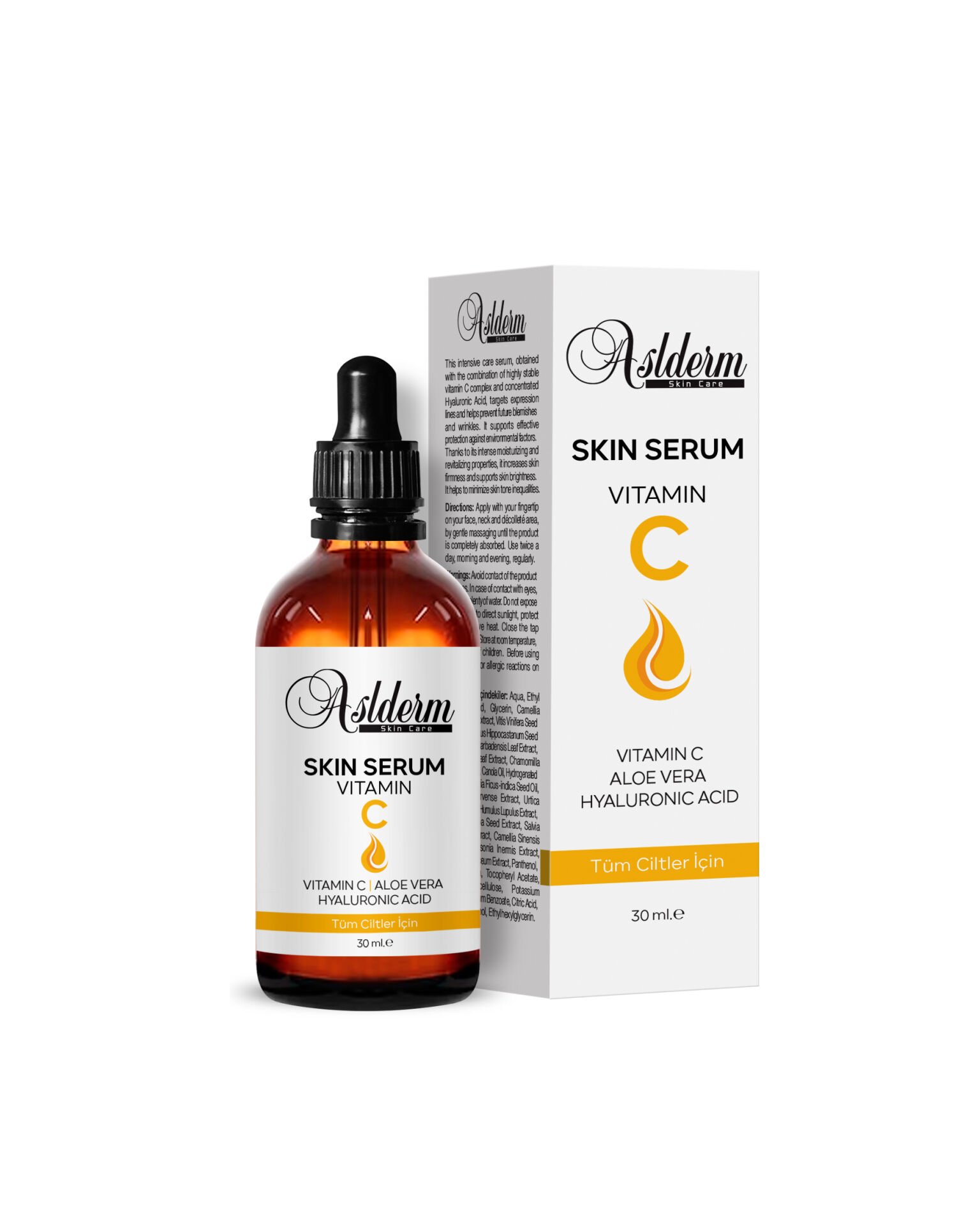 ASLDERM C VİTAMİN SERUM